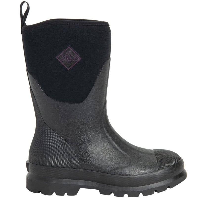 MUCK Women's Chore Classic Mid Boot, Black, Size 5(M) - Image 1